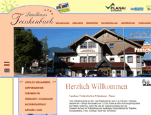 Tablet Screenshot of haus-trenkenbach.at